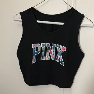 Pink crop top